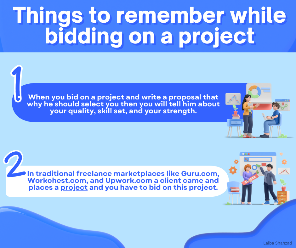 How to bid on a project