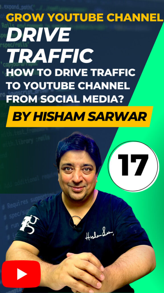 How to drive traffic to YouTube channel from social media