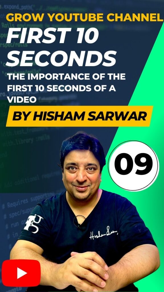 The importance of the first 10 seconds of a video
