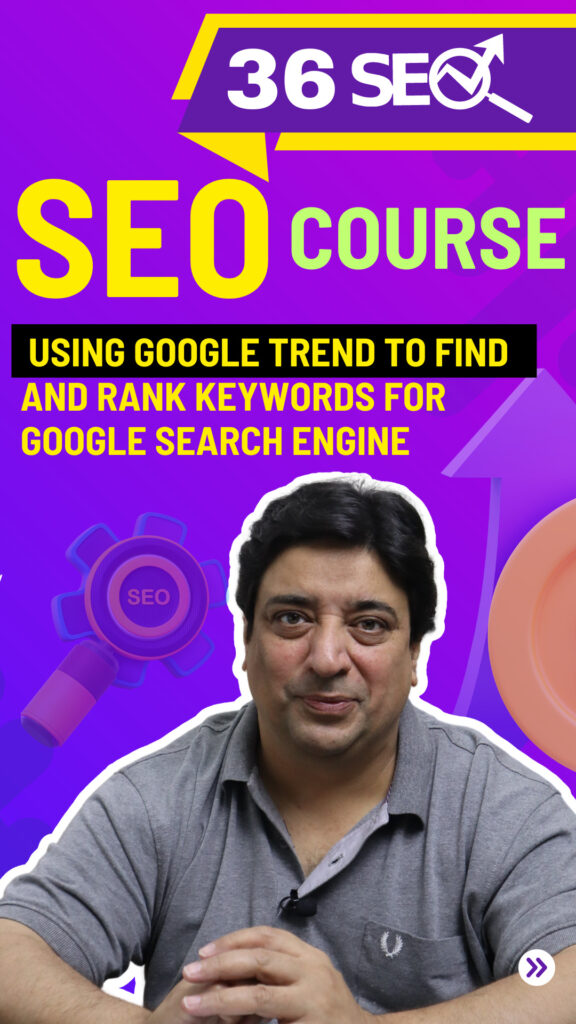 How to use Google Trend to find and rank keywords for Google Search engine