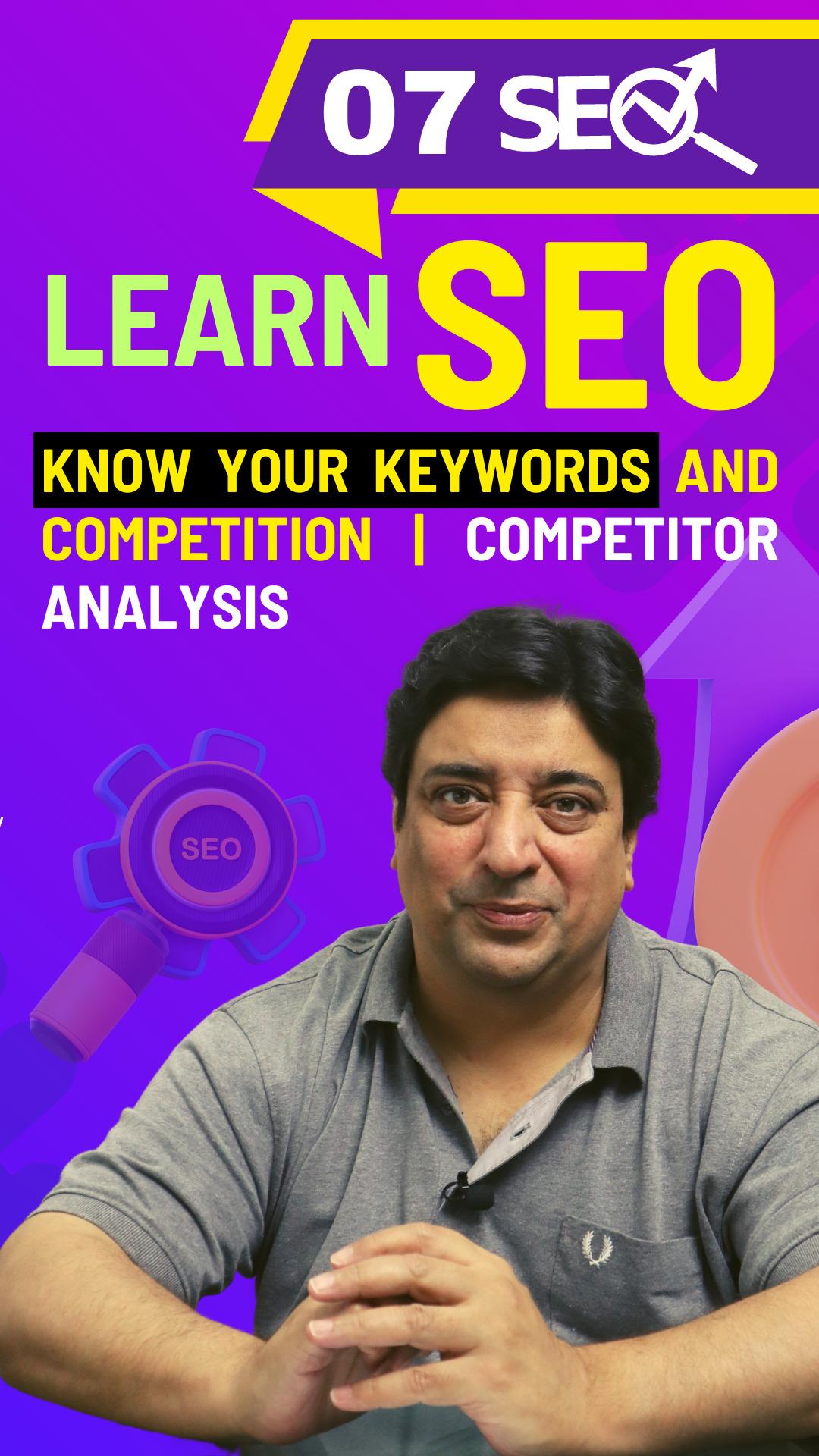 Identify your keywords and competitors with a competitor analysis