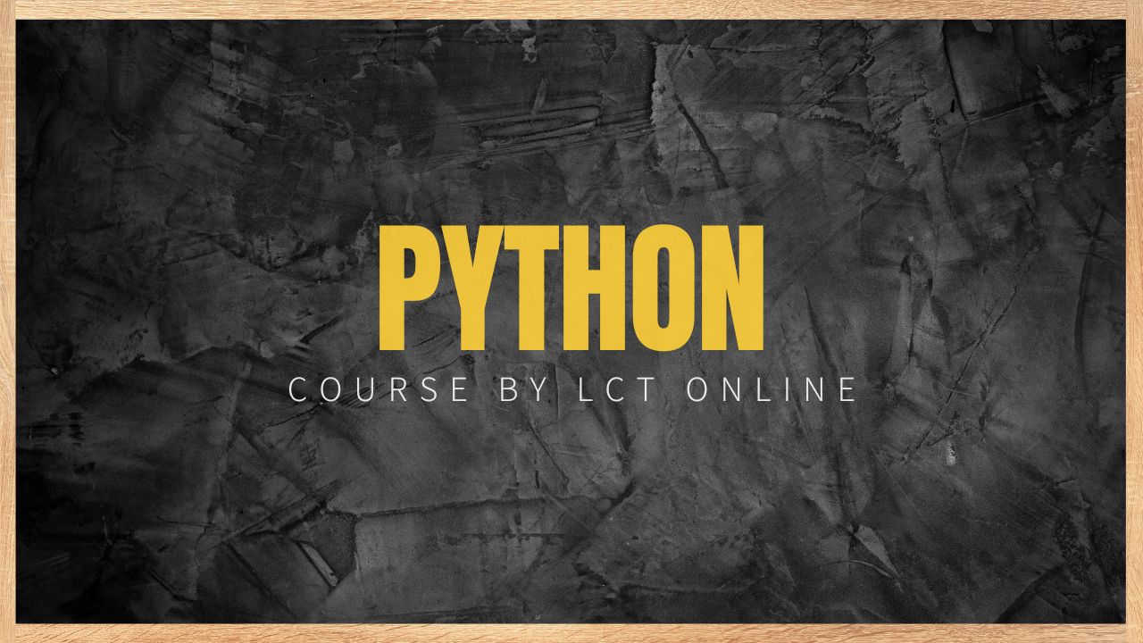 Learn Python Course